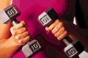 Ten pound dumbbells