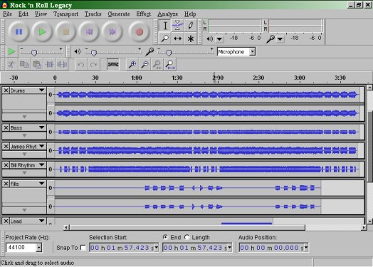 Audacity, the free, cross-platform sound editor